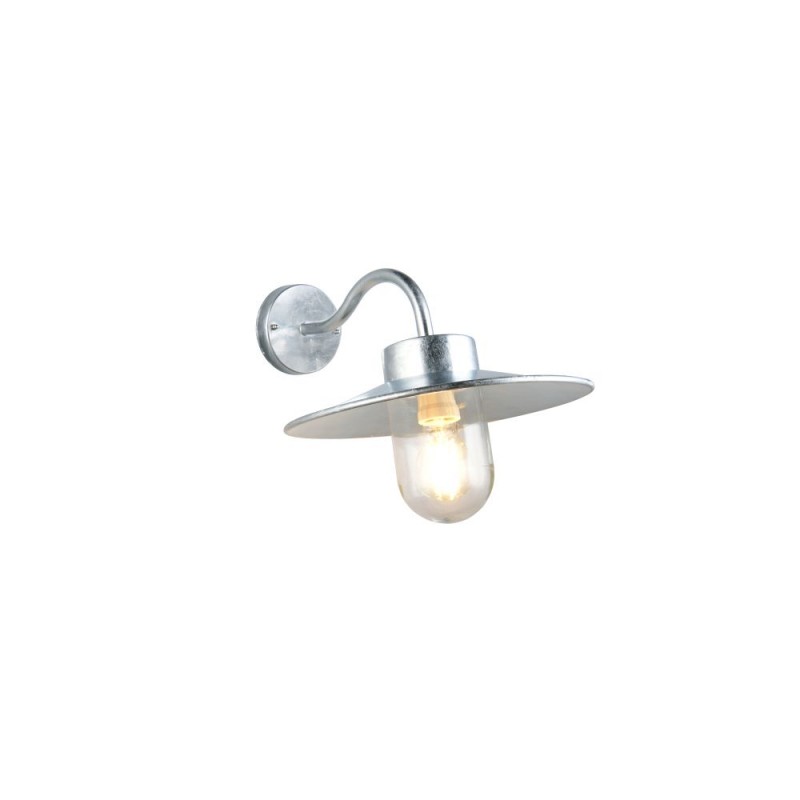 Trio-261060186 - Tana - Silver Wall Lamp with Clear Glass IP44