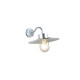 Trio-261060186 - Tana - Silver Wall Lamp with Clear Glass IP44