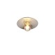 Trio-261060186 - Tana - Silver Wall Lamp with Clear Glass IP44