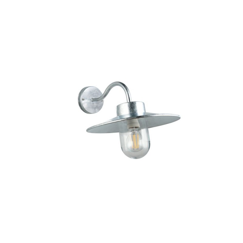 Trio-261060186 - Tana - Silver Wall Lamp with Clear Glass IP44