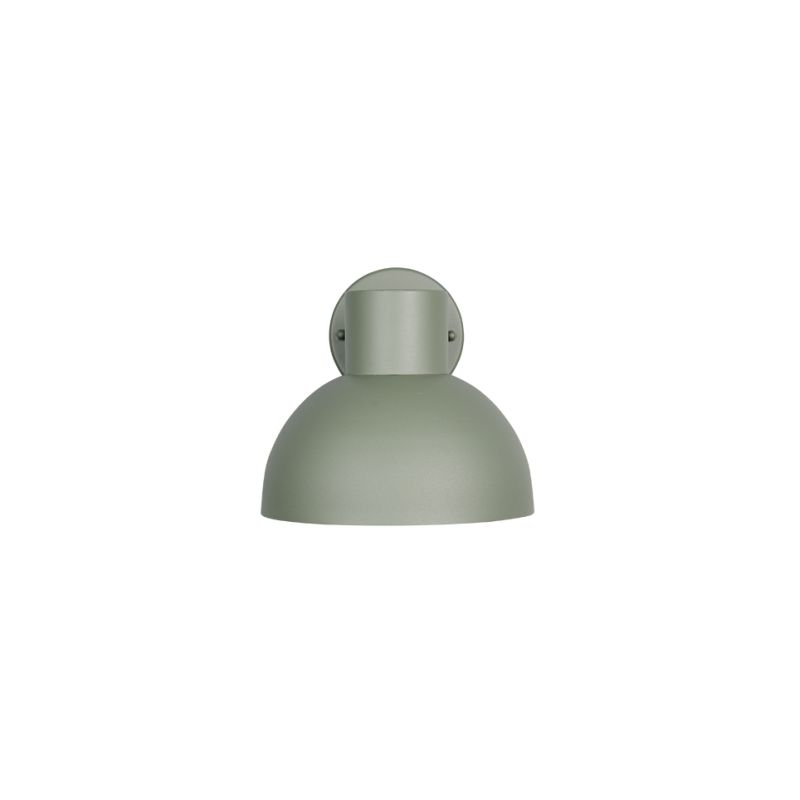 Trio-262360115 - Elbe - Green Wall Lamp with White Diffuser IP44