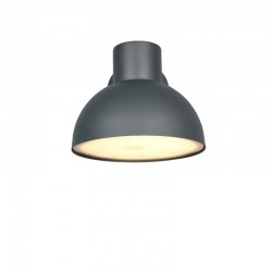 Elbe - Anthracite Wall Lamp with White Diffuser IP44 Elbe - Anthracite Wall Lamp with White Diffuser IP44