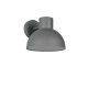 - Elbe - Anthracite Wall Lamp with White Diffuser IP44 Trio-262360142 - Elbe - Anthracite Wall Lamp with White Diffuser IP44