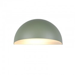 Maas - Green Wall Lamp with White Diffuser IP44 Maas - Green Wall Lamp with White Diffuser IP44