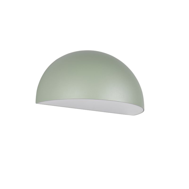 - Maas - Green Wall Lamp with White Diffuser IP44 Trio-262460115 - Maas - Green Wall Lamp with White Diffuser IP44