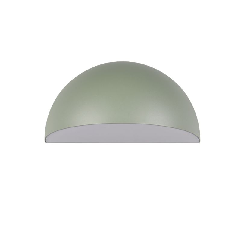 - Maas - Green Wall Lamp with White Diffuser IP44 Trio-262460115 - Maas - Green Wall Lamp with White Diffuser IP44