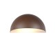 - Maas - Rusty Wall Lamp with White Diffuser IP44 Trio-262460124 - Maas - Rusty Wall Lamp with White Diffuser IP44