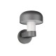 - Fraser - Anthracite & Concrete Imitation Wall Lamp IP54 Trio-262560178 - Fraser - Anthracite & Concrete Imitation Wall Lamp IP54