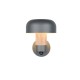 Trio-262569135 - Fraser - Anthracite & Wood Imitation PIR Wall Lamp IP54