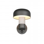 Fraser - Anthracite & Concrete Imitation PIR Wall Lamp IP54 Fraser - Anthracite & Concrete Imitation PIR Wall Lamp IP54