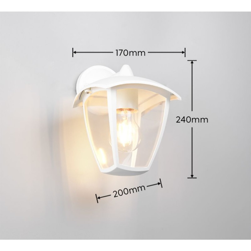 Trio-263260131 - Venta - Matt White Downlighter Wall Lamp IP44