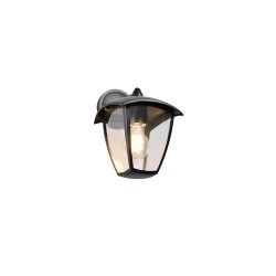 Venta - Matt Black Downlighter Wall Lamp IP44