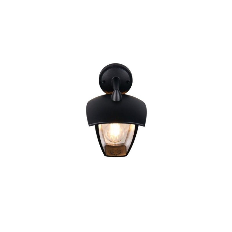 Trio-263260132 - Venta - Matt Black Downlighter Wall Lamp IP44