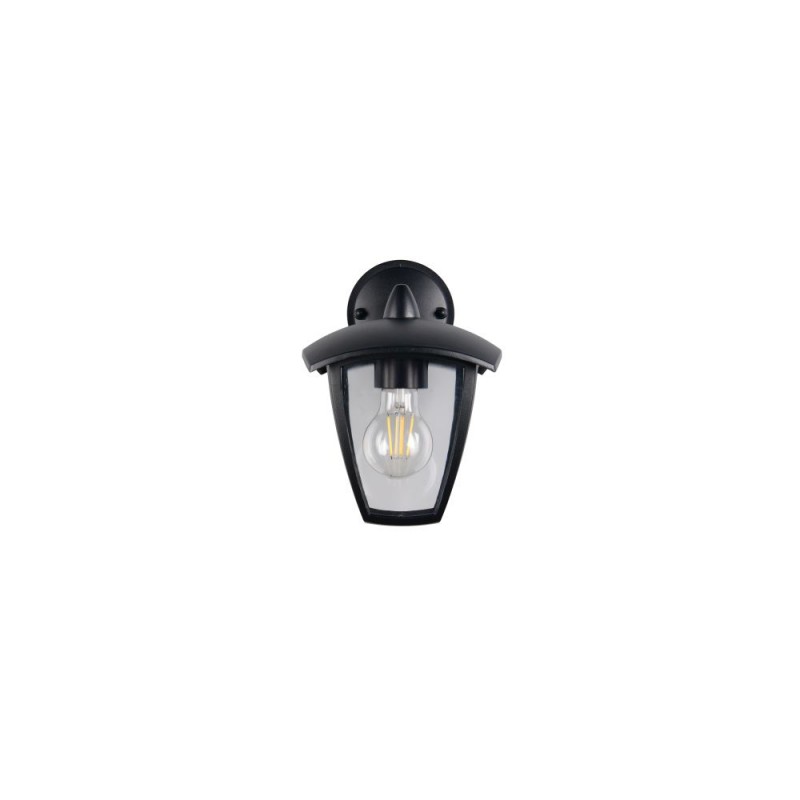 Trio-263260132 - Venta - Matt Black Downlighter Wall Lamp IP44