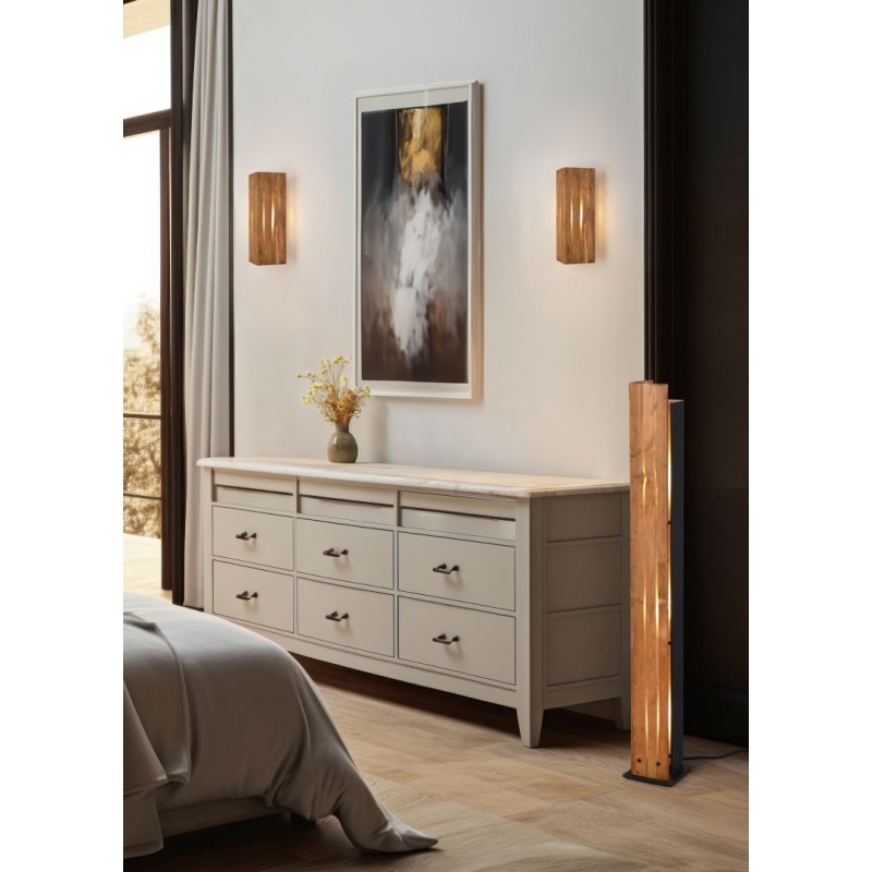 Trio-263300130 - Karuni - Wooden Wall Lamp