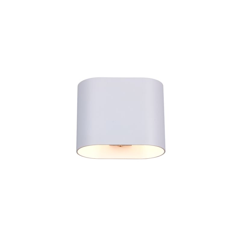- Alani - Matt White Up & Down Wall Lamp Trio-266100131 - Alani - Matt White Up & Down Wall Lamp