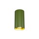 Trio-267700215 - Soka - Green Ribbed Wall Lamp