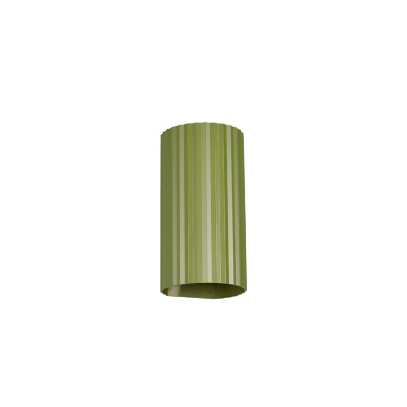 Trio-267700215 - Soka - Green Ribbed Wall Lamp