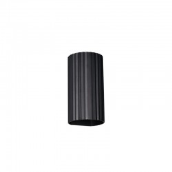 Soka - Matt Black Ribbed Wall Lamp Soka - Matt Black Ribbed Wall Lamp