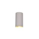 Trio-267700276 - Soka - Warm Grey Ribbed Wall Lamp