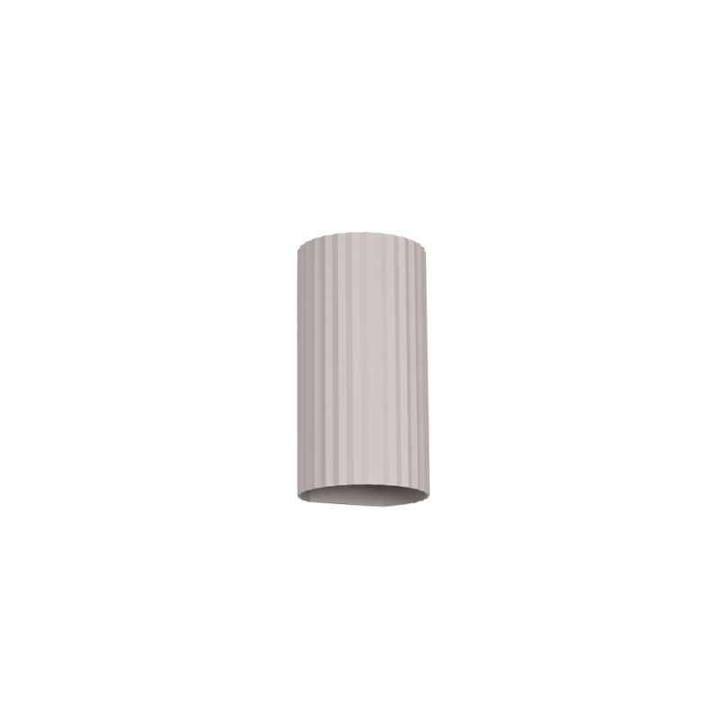 Trio-267700276 - Soka - Warm Grey Ribbed Wall Lamp