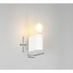 Pratella - White Wall Lamp IP44