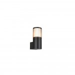 Volga - Anthracite Wall Lamp with White Diffuser