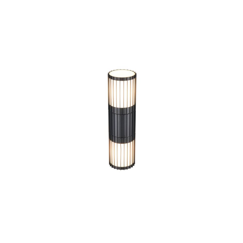 Trio-269460242 - Volga - Anthracite Up & Down Wall Lamp with White Diffuser