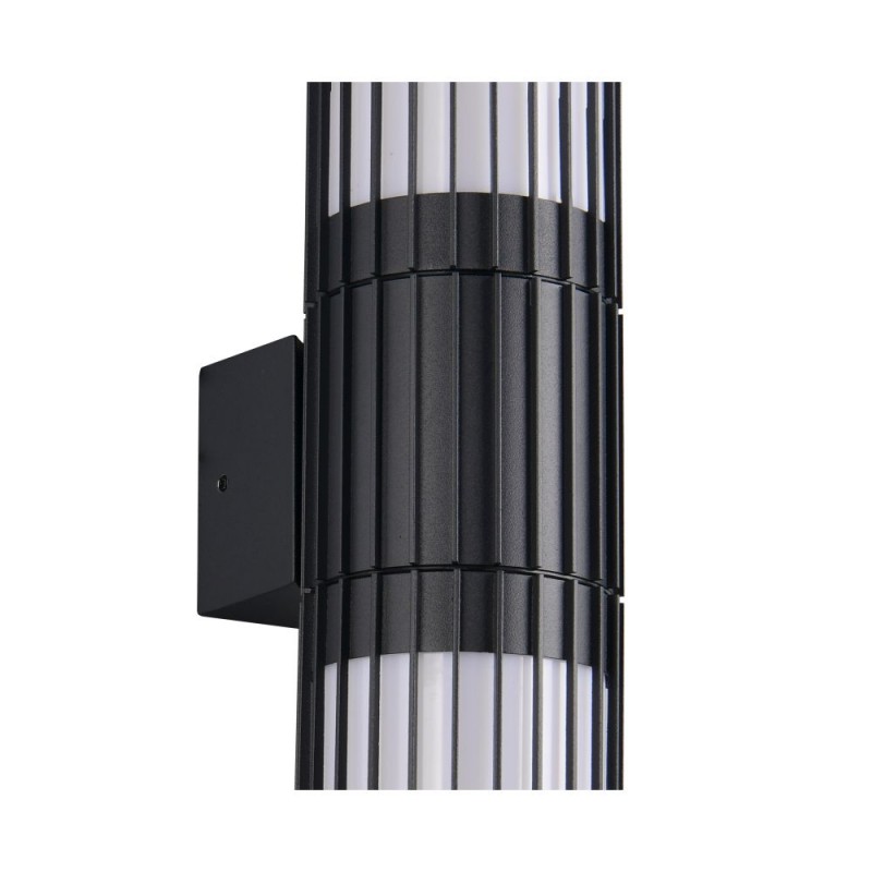 Trio-269460242 - Volga - Anthracite Up & Down Wall Lamp with White Diffuser