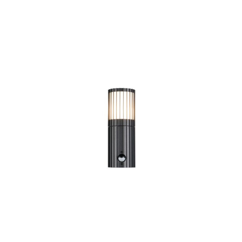 Trio-269469142 - Volga - Anthracite PIR Wall Lamp with White Diffuser