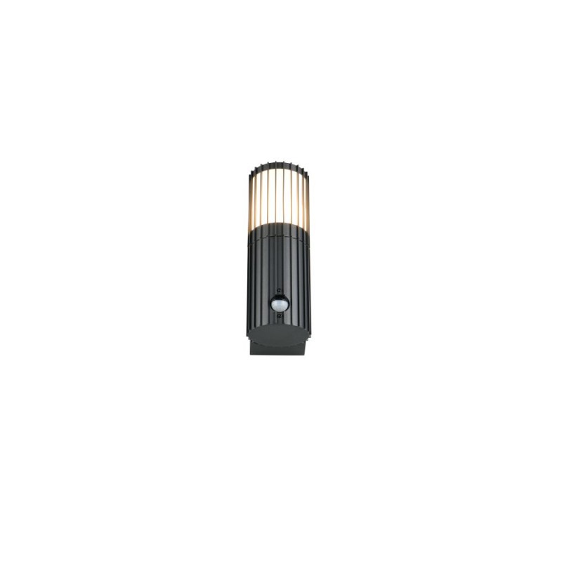 Trio-269469142 - Volga - Anthracite PIR Wall Lamp with White Diffuser
