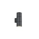 Trio-269560242 - Parana - Anthracite Up & Down Ribbed Wall Lamp IP44