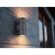 Trio-269560242 - Parana - Anthracite Up & Down Ribbed Wall Lamp IP44