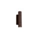 Trio-269760224 - Yamuna - Rust Up & Down Wall Lamp IP65