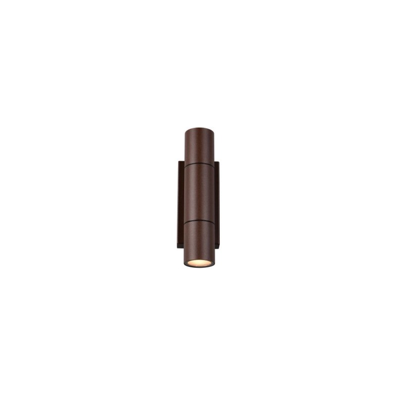 Trio-269760224 - Yamuna - Rust Up & Down Wall Lamp IP65