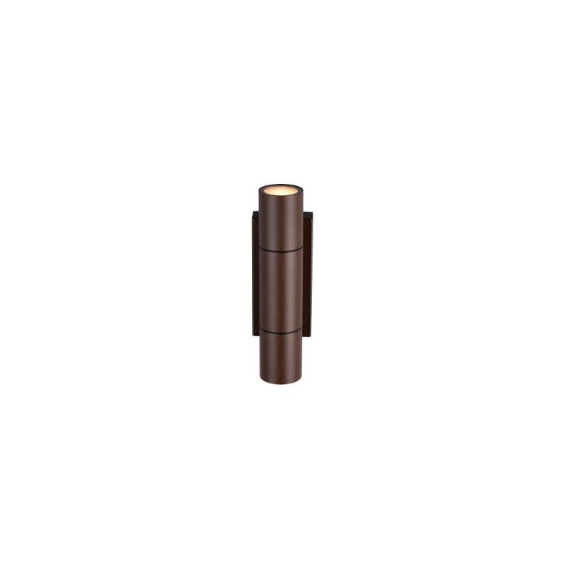 Trio-269760224 - Yamuna - Rust Up & Down Wall Lamp IP65