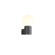 Trio-269860142 - Mures - Anthracite Wall Lamp with White Glass IP44