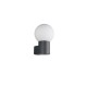 Trio-269860142 - Mures - Anthracite Wall Lamp with White Glass IP44