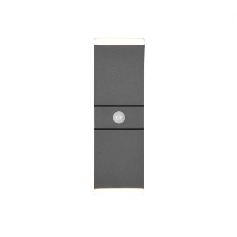 - Avon - Anthracite Up & Down Rotatable PIR Wall Lamp Trio-270669242 - Avon - Anthracite Up & Down Rotatable PIR Wall Lamp