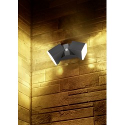 Avon - Anthracite Up & Down Rotatable PIR Wall Lamp Avon - Anthracite Up & Down Rotatable PIR Wall Lamp