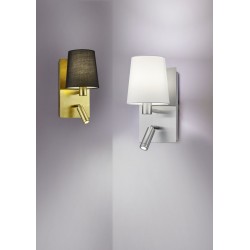 Marriot - Matt Nickel Mother & Child LED Wall Lamp Marriot - Matt Nickel Mother & Child LED Wall Lamp