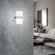 Trio-274670105 - Platon - Brushed Aluminum LED Wall Lamp with White Diffuser