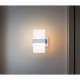 Trio-274670105 - Platon - Brushed Aluminum LED Wall Lamp with White Diffuser