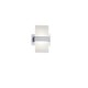 Trio-274670105 - Platon - Brushed Aluminum LED Wall Lamp with White Diffuser