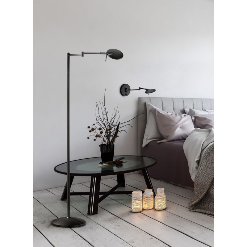- Kazan - Adjustable Black LED Wall Lamp Trio-274770132 - Kazan - Adjustable Black LED Wall Lamp