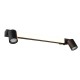 - Enrico - Matt Black CCT Wall Lamp with Spotlights IP44 Trio-281470332 - Enrico - Matt Black CCT Wall Lamp with Spotlights IP44
