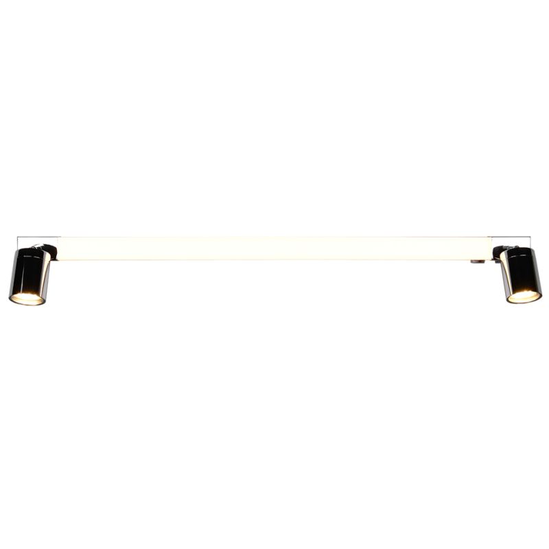 - Enrico - Chrome CCT Wall Lamp with Spotlights IP44 Trio-281479306 - Enrico - Chrome CCT Wall Lamp with Spotlights IP44