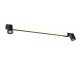 - Enrico - Matt Black CCT Wall Lamp with Spotlights IP44 Trio-281479332 - Enrico - Matt Black CCT Wall Lamp with Spotlights IP44