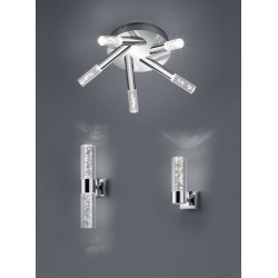 Bolsa - Chrome LED Wall Lamp with Bubbles Effect Bolsa - Chrome LED Wall Lamp with Bubbles Effect