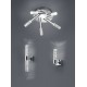 Trio-282410106 - Bolsa - Chrome LED Wall Lamp with Bubbles Effect